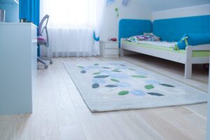 Moderní provedení dětského pokoje s dřevěnou podlahou White Plains – www.exclusivefloors.cz. – fotka 13 z realizace…