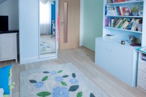 Moderní provedení dětského pokoje s dřevěnou podlahou White Plains – www.exclusivefloors.cz. – fotka 15 z realizace…