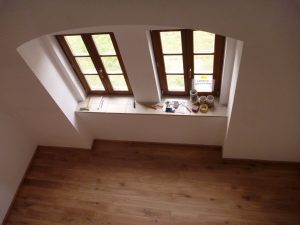 Dub Natural s vodě odolným olejem – realizace v rodinném domku. – fotka 6 z realizace Exclusive Floors