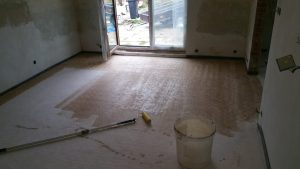 Příprava podkladu na pokládku dřevěné podlahy. – realizace podlahy Exclusive Floors