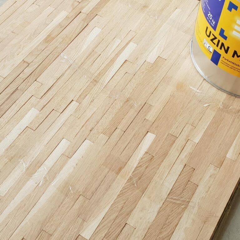 Pokládka dřevěné kantovky… – realizace podlahy Exclusive Floors